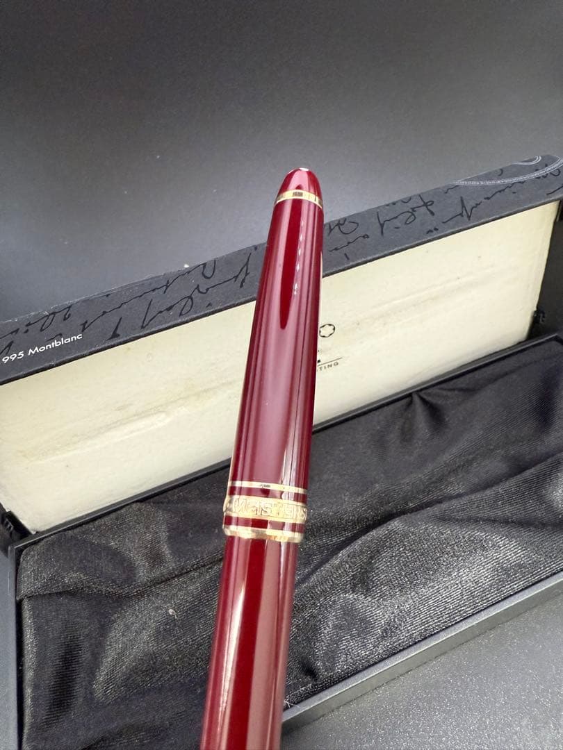 MONTBLANC 万年筆 144 ボルドー F 14K