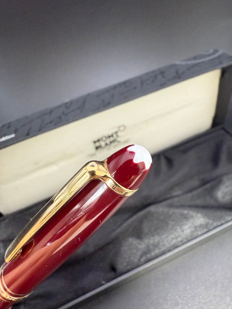 MONTBLANC 万年筆 144 ボルドー F 14K