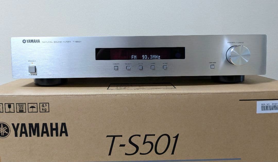 YAMAHA T-S501 AM•FMラジオチューナー