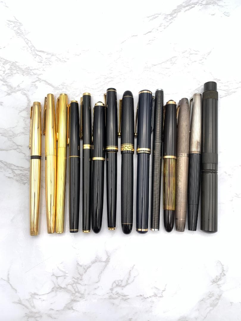 万年筆 14本まとめ 18K 14K 刻印あり