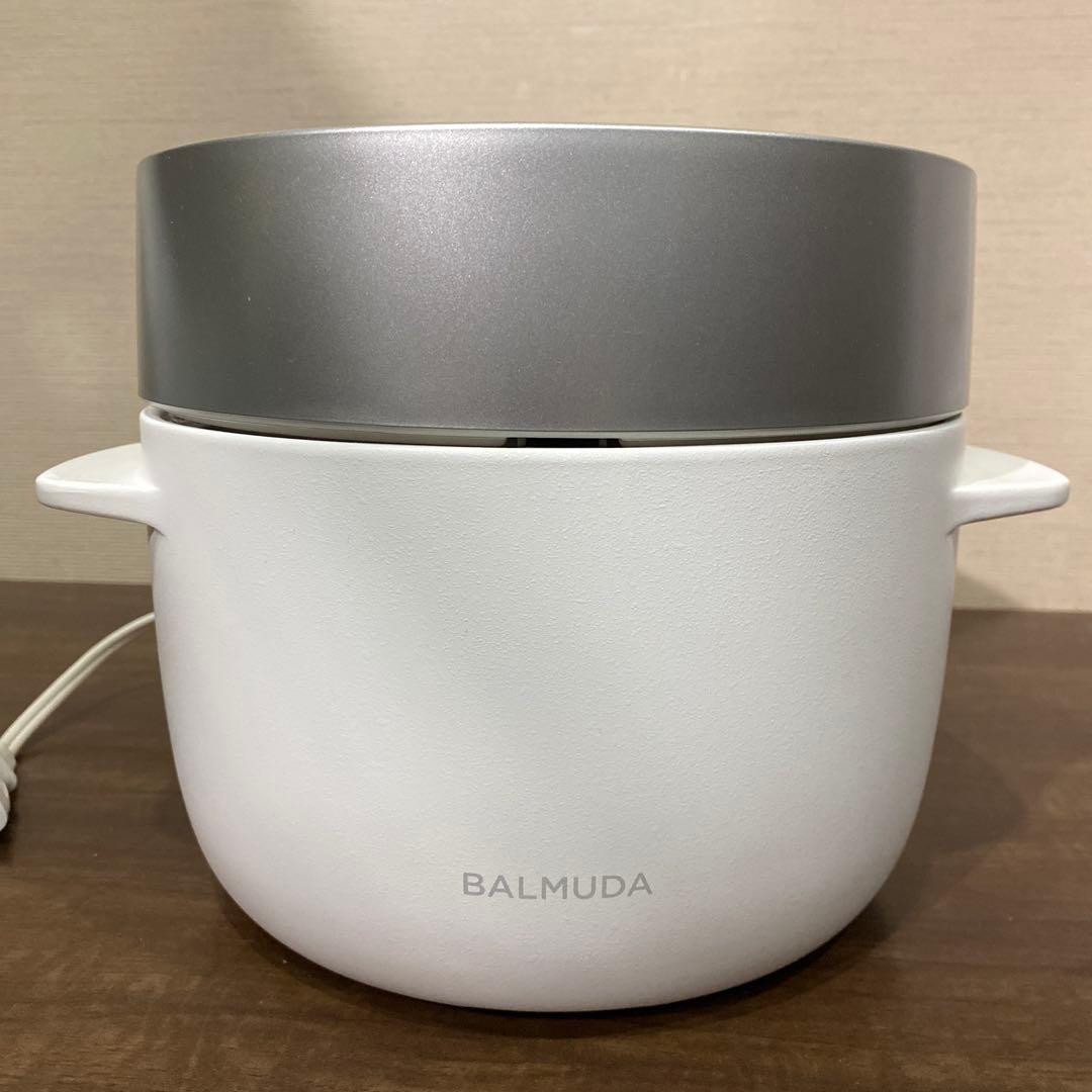 新品　BALMUDA The Gohan K03A-WH 炊飯器 白 ホワイト