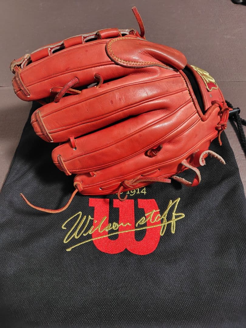 Wilson 硬式　ピッチャー用　グローブ　硬少し残　投手用グラブ