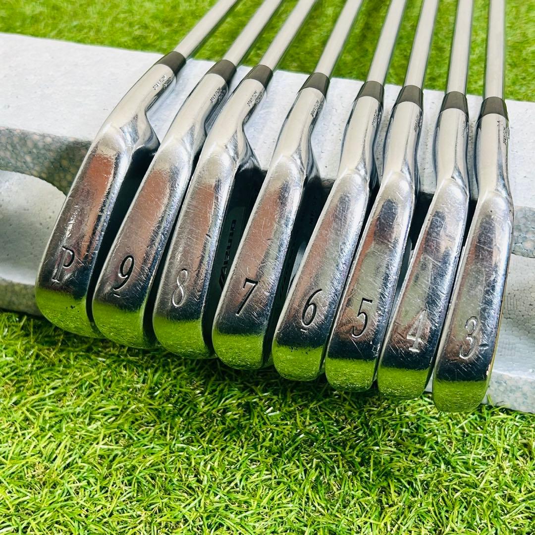 ミズノ MP-37 アイアンセット マッスルバック S 右 8本 初心者 DG