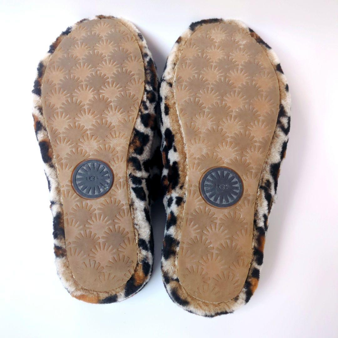 UGG FLUFF YEAH SLIDE　24cm 　レオパード　　24cm