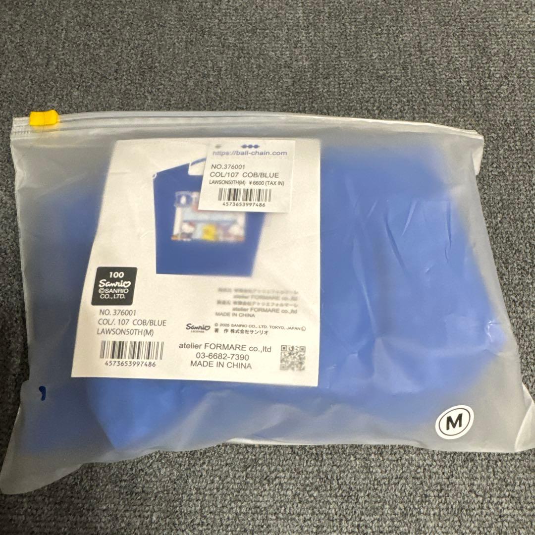 新品未使用☆ローソン☆サンリオキャラクターズ☆ボールアンドチェーン☆エコバッグ