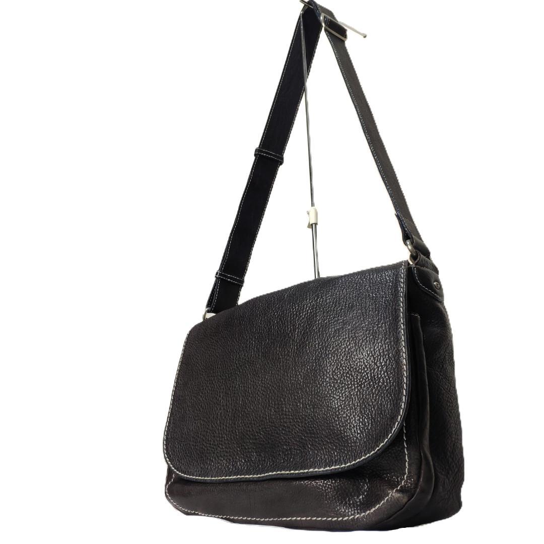 土屋鞄 ショルダー メッセンジャー バッグ トーンオイルヌメ 斜め掛け レザー