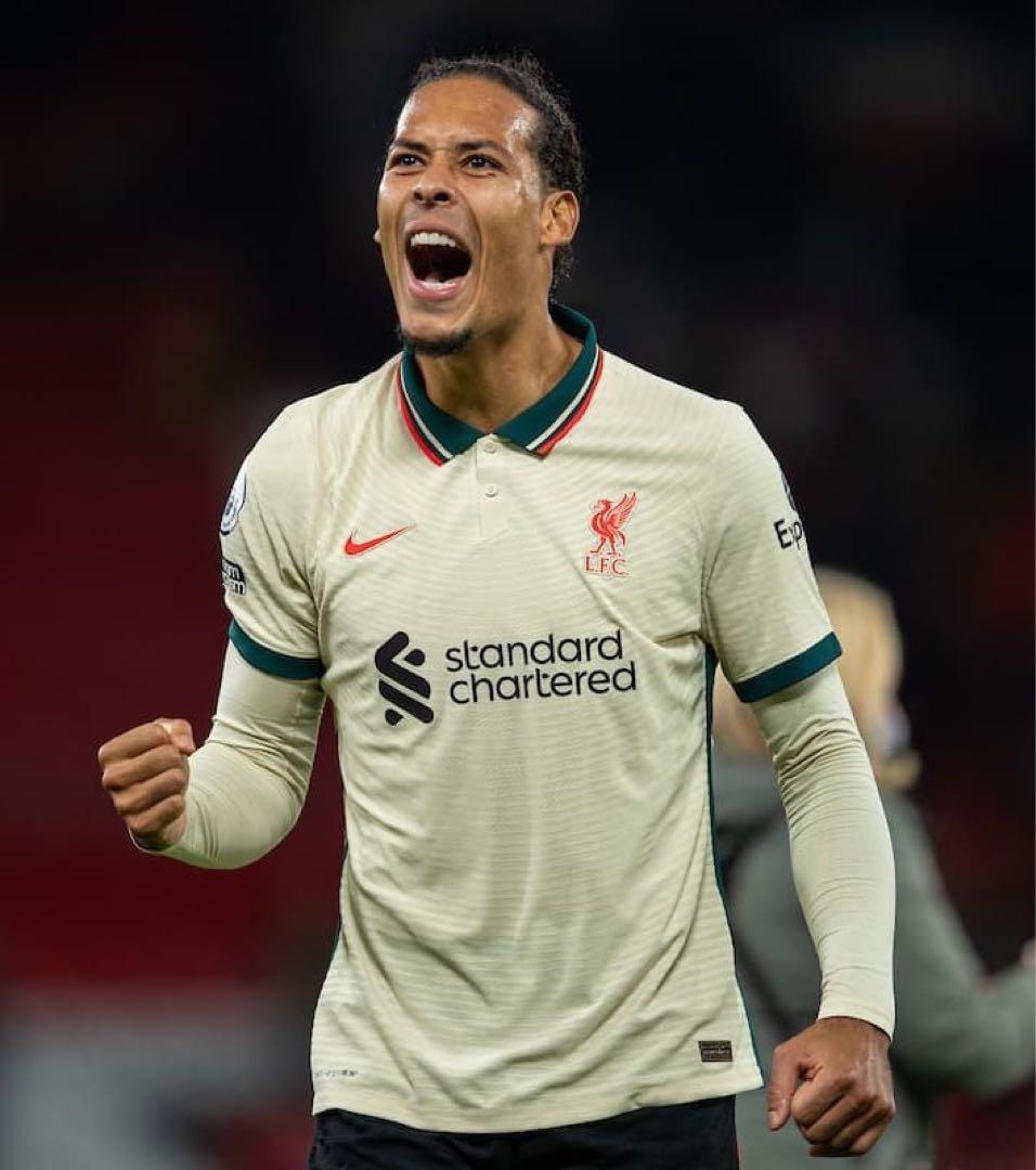 正規品 ファンダイク リヴァプール FC 21/22 アウェイ ユニフォーム