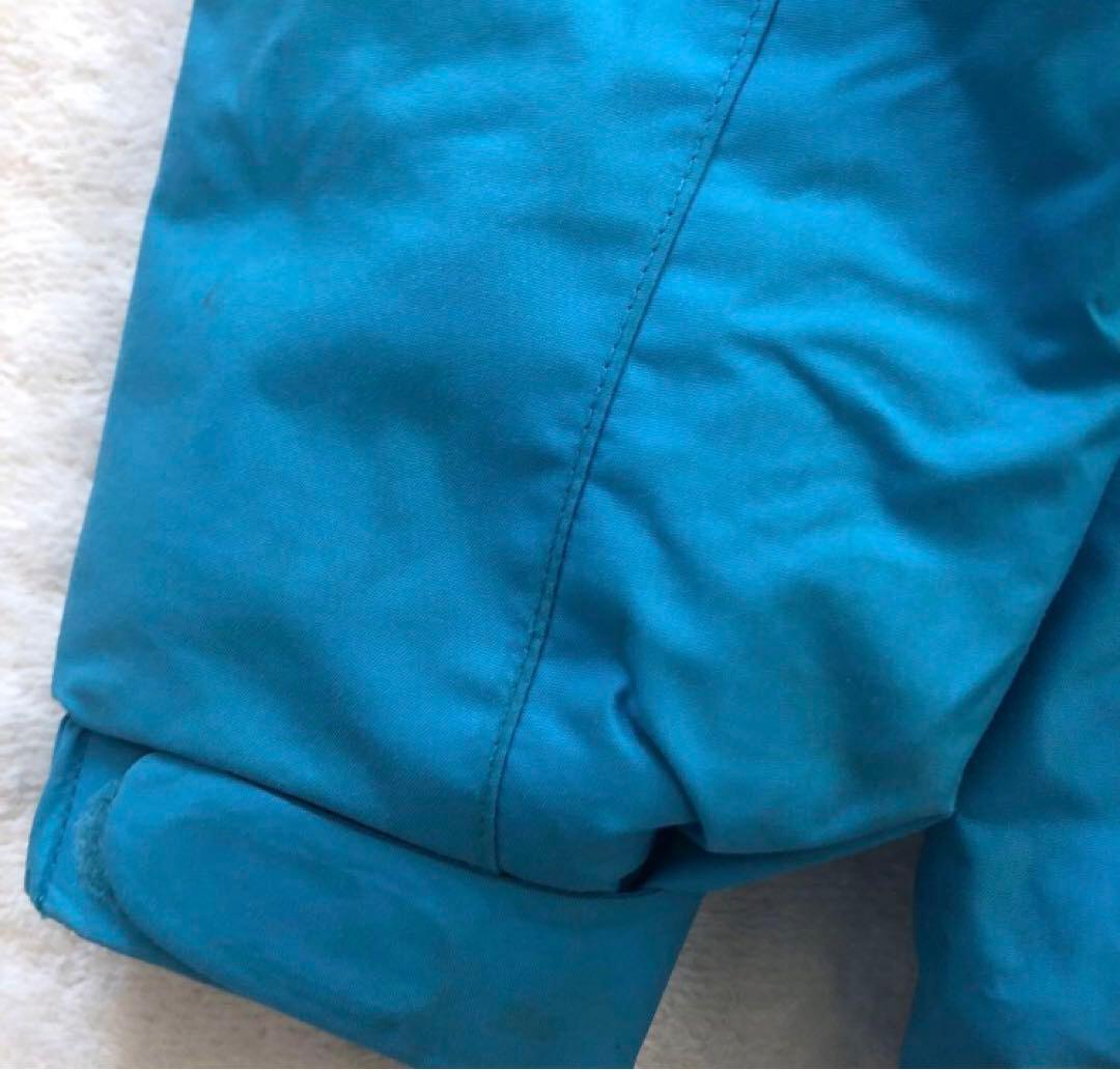 モンベル140パウダーステップパーカー女の子スキー男の子キッズ