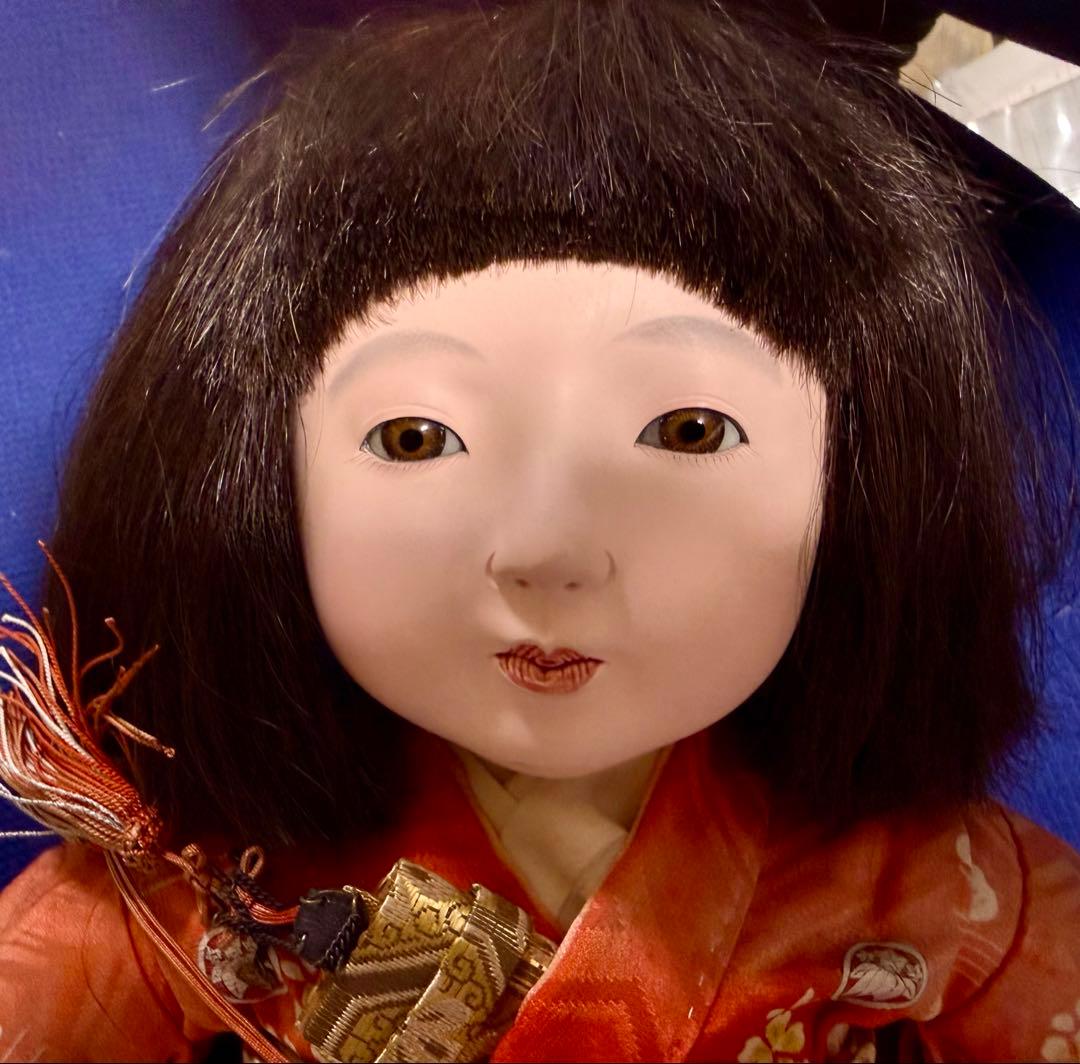【パンダさま専用】市松人形 玉水 50cm 人形液 昭和初期 アンティークドール