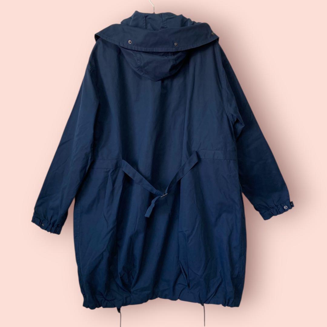 ナノユニバース　新品未使用　ライナー脱着　モッズコート　ネイビー　サイズ38