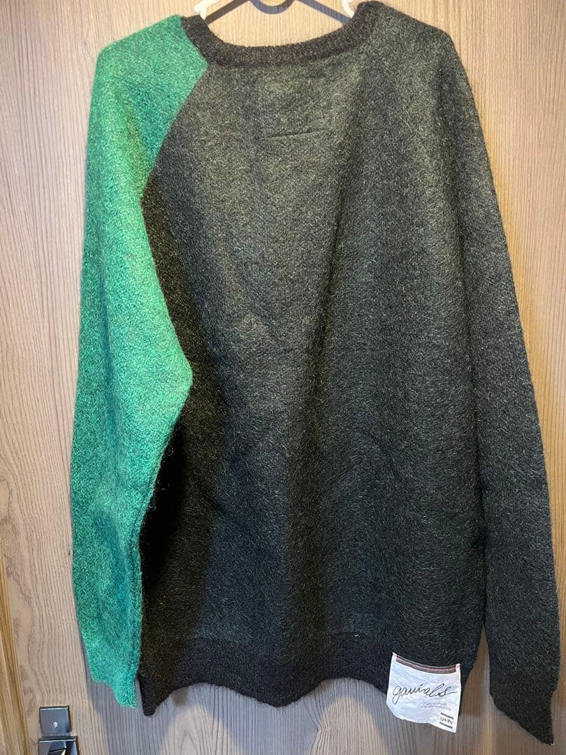 GAVIAL ニット　ブラック/グリーン　サイズ2