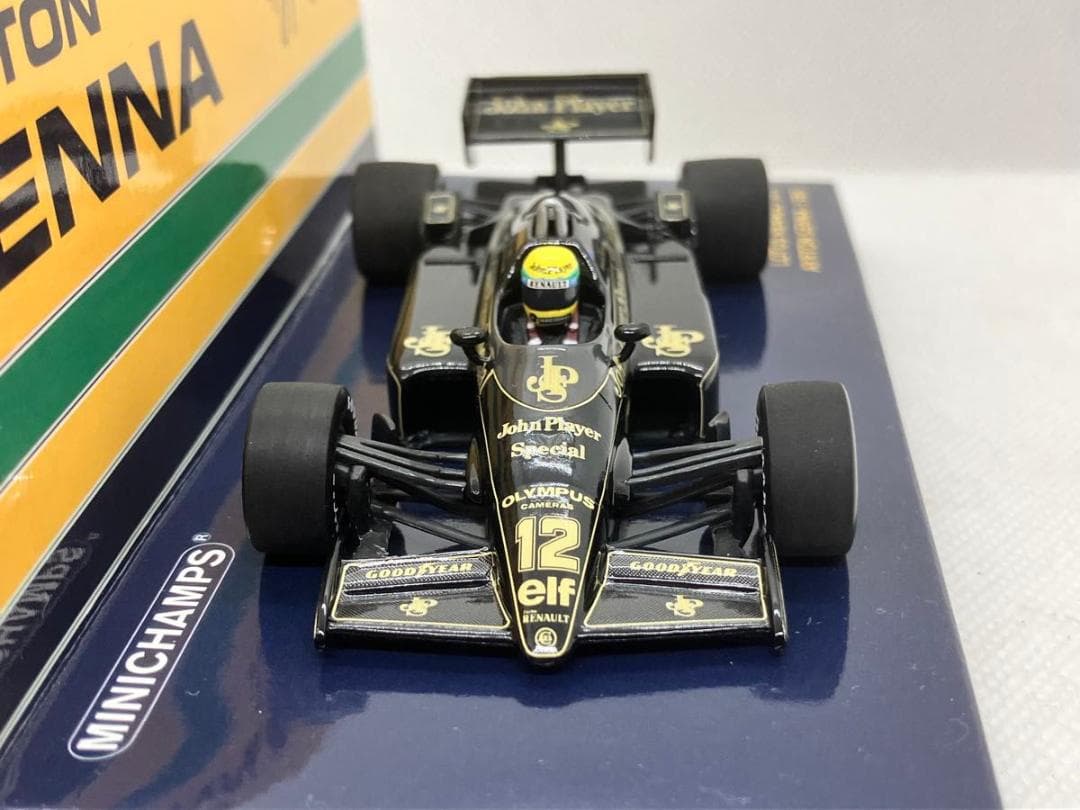 ★1/43★ロータス ルノー 97T★アイルトン・セナ★JPSタバコカスタム★