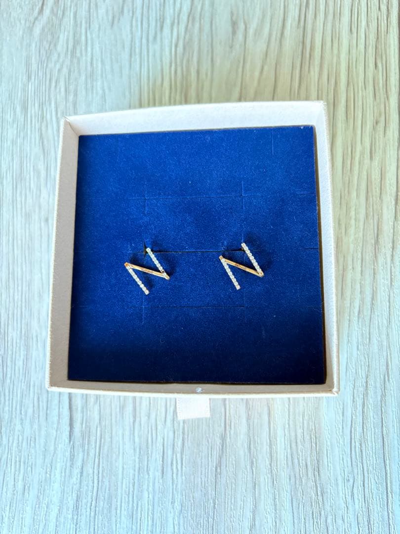 Nissy SoireeO K10 ダイヤモンド付ピアス⚠️11月で出品終了⚠️