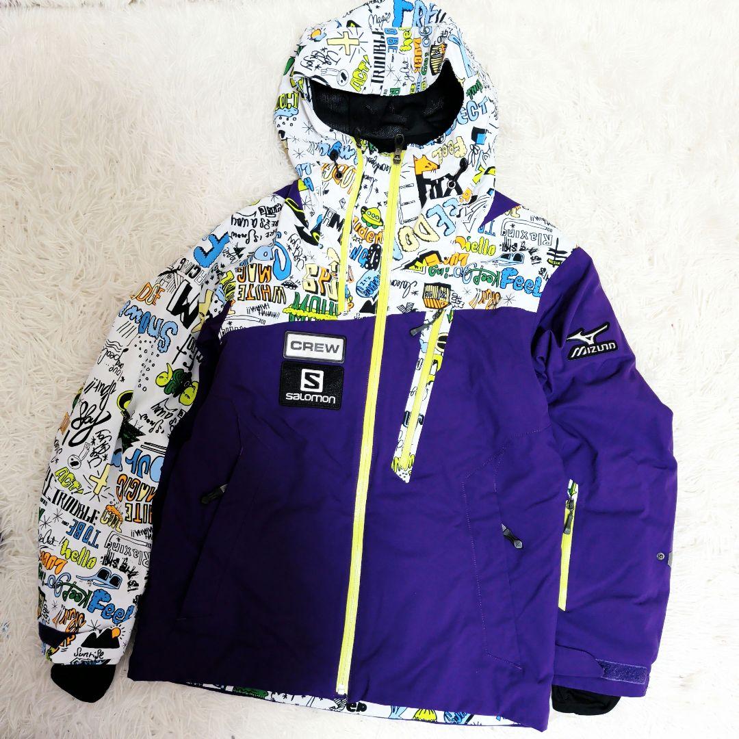 【非売品】 ミズノMIZUNO SALOMON　クルーモデル 上下　Sサイズ