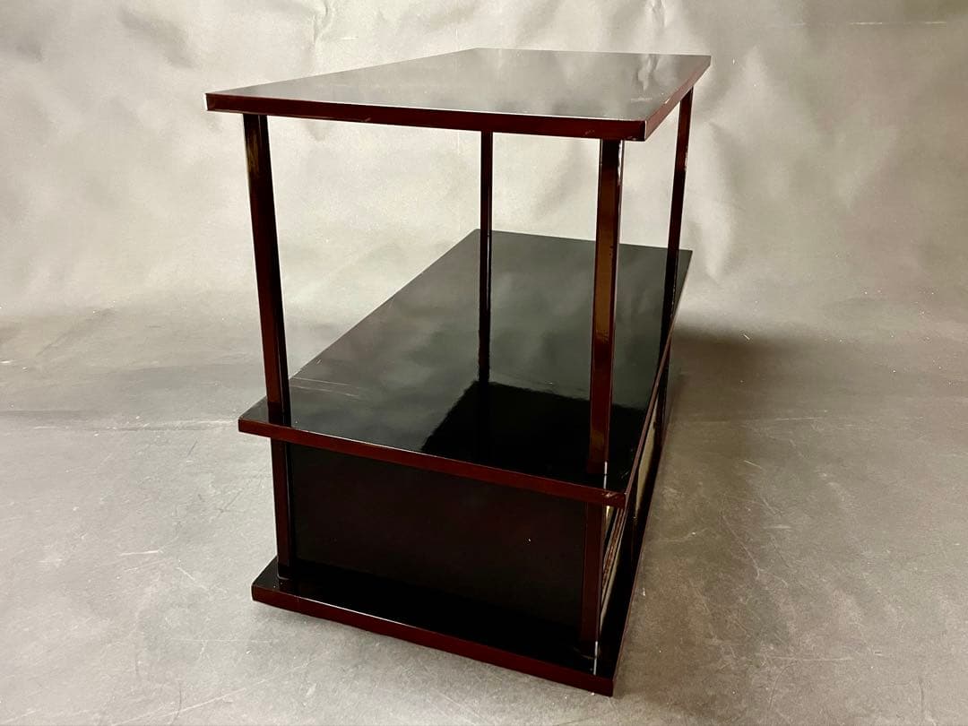 割引‼️「母」 武野紹鴎好 春慶塗 紹鴎棚 紹鴎袋棚 組立式 （515F②）