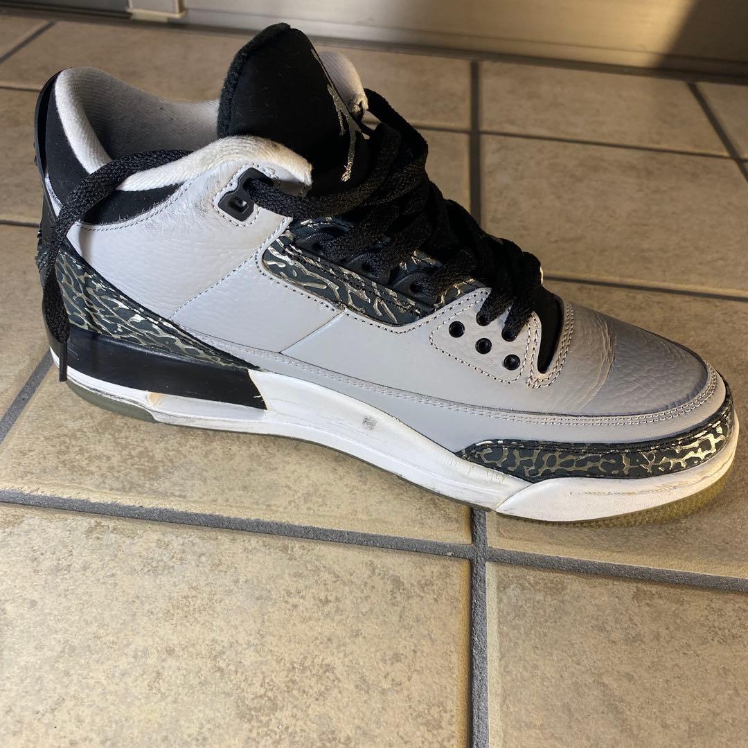 シューズ(男性用) Nike Air Jordan 3 Retro \"Wolf Grey\"
