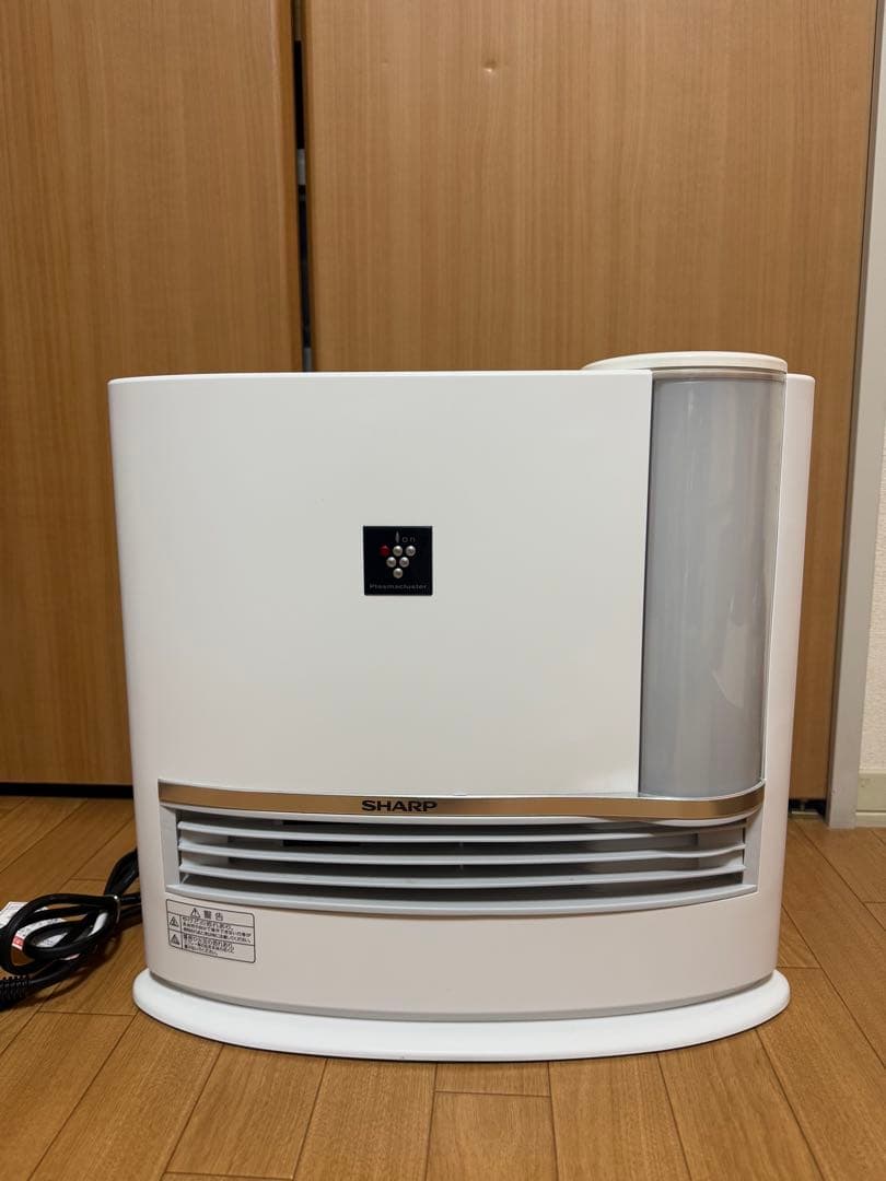 SHARP 加湿セラミックファンヒーターHX-L120-W 2020年製 美品