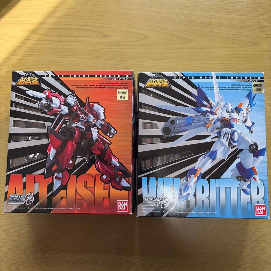 スーパーロボット超合金 アルトアイゼン&ヴァイスリッター