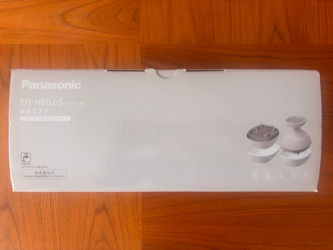 未使用 Panasonic 頭皮エステ　スパイラル&スライド　EH-HEOJ-S