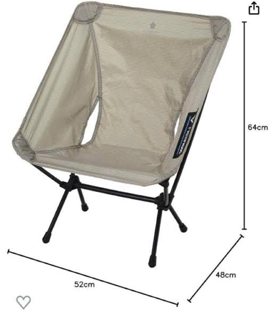 新品未使用Helinox チェアゼロ ブラック