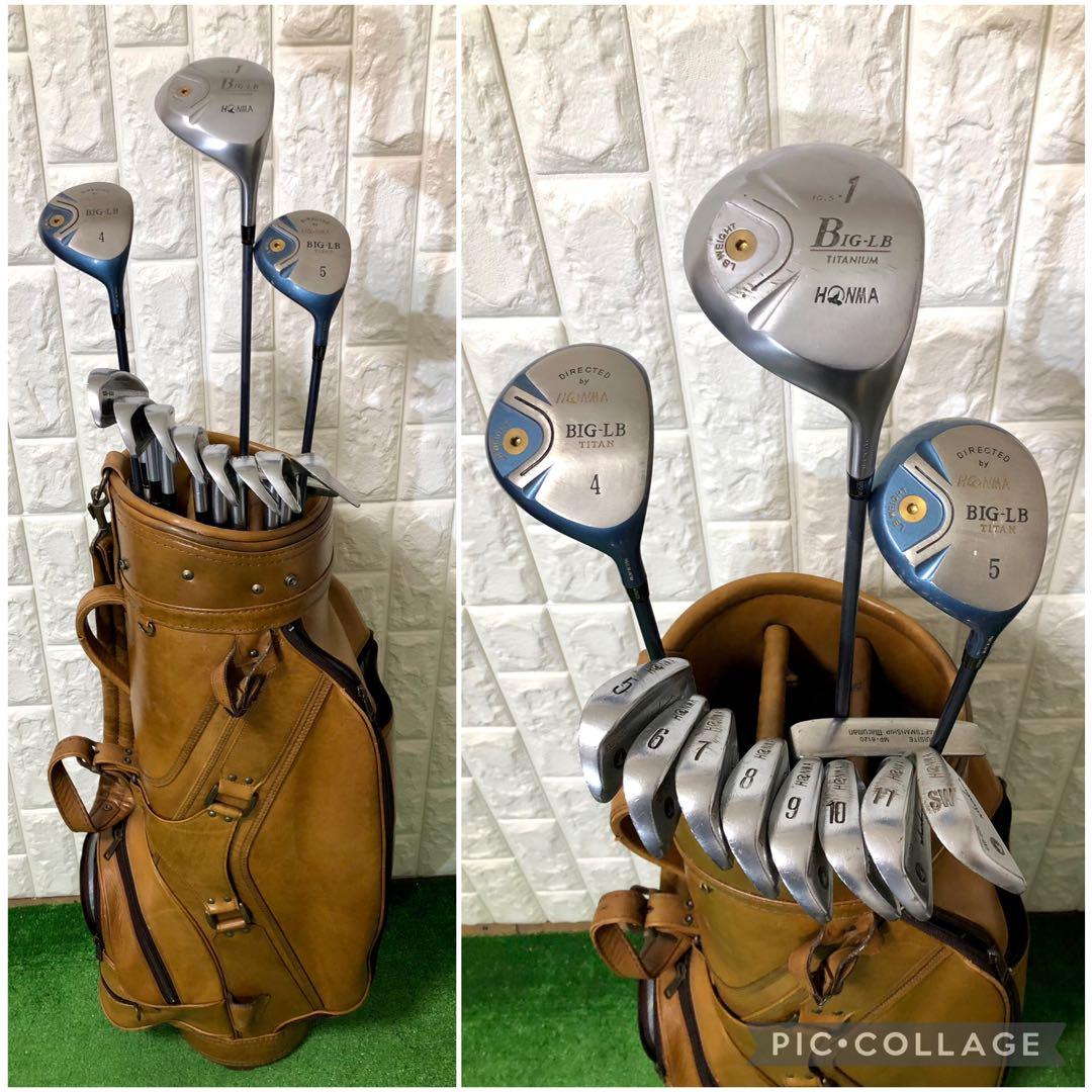 初心者おすすめ☆メンズ ゴルフクラブセット☆ホンマ☆キャディバッグ付