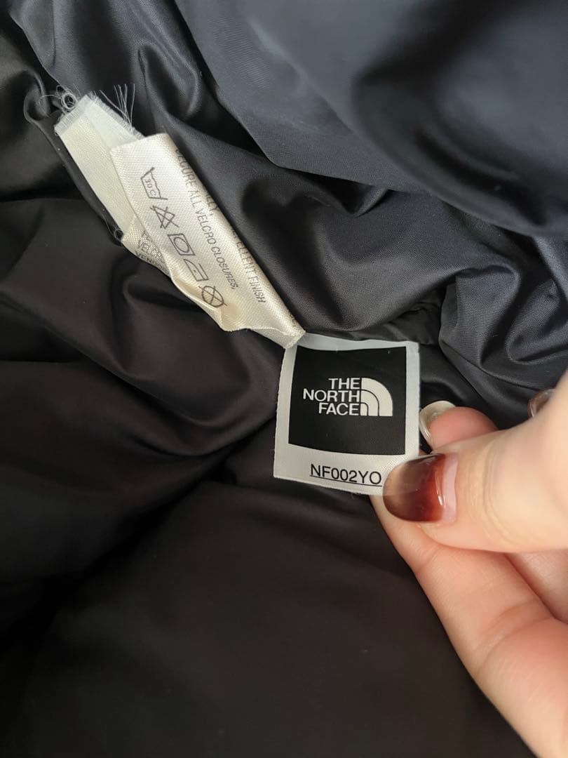 THE NORTH FACE ブラック ダウンジャケット ヌプシ
