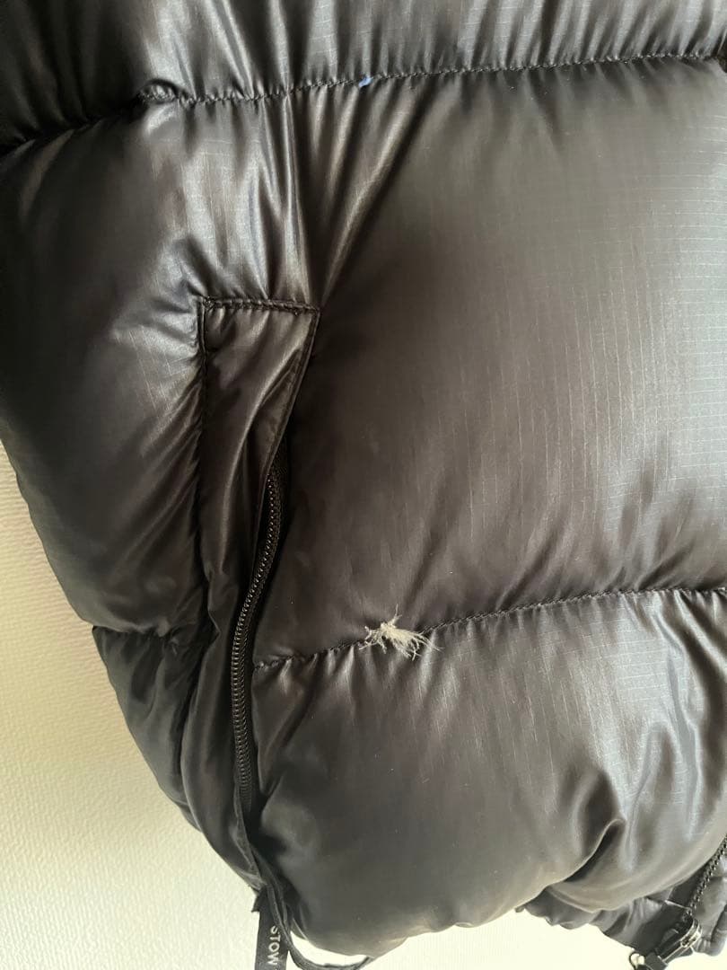 THE NORTH FACE ブラック ダウンジャケット ヌプシ