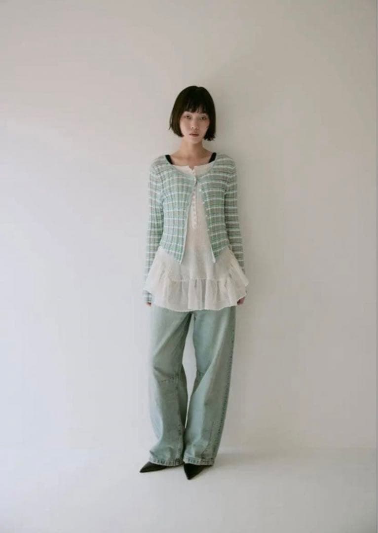 トップス tyn.TGOR Frill camisole