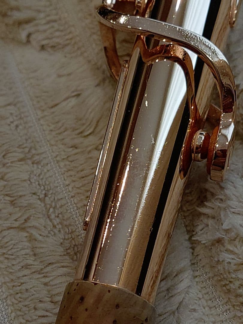 ヤナギサワアルトサックス用ネック　AW3 PGP 総銀製