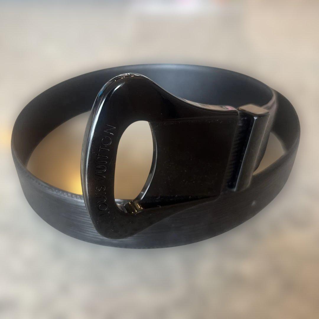 【極美品】　ルイヴィトン　エピ　ベルト　黒