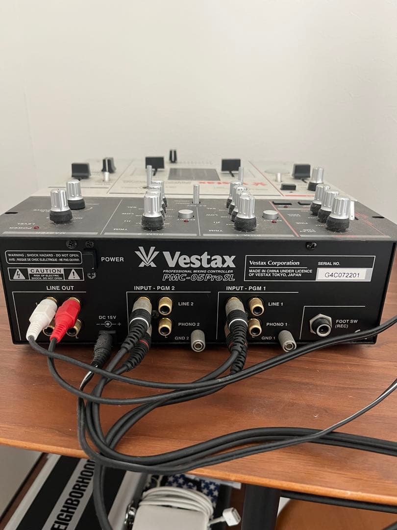 Vestax PMC-05ProSL DJ Mixer 名機