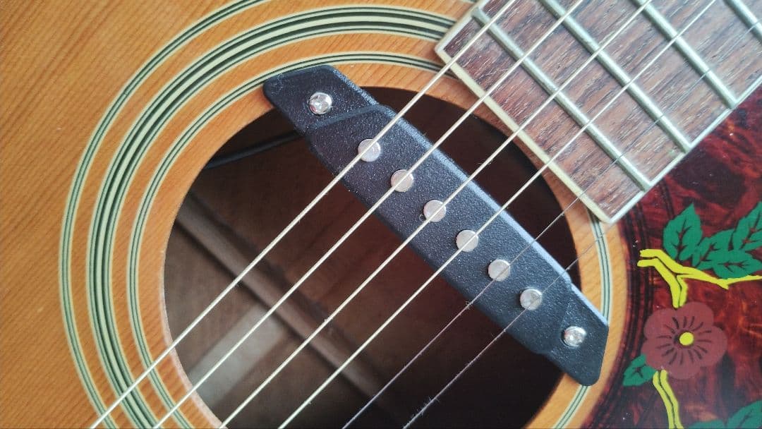 美品 激鳴り！ ジャパンビンテージ DOVE Wピックアップ付エレアコ