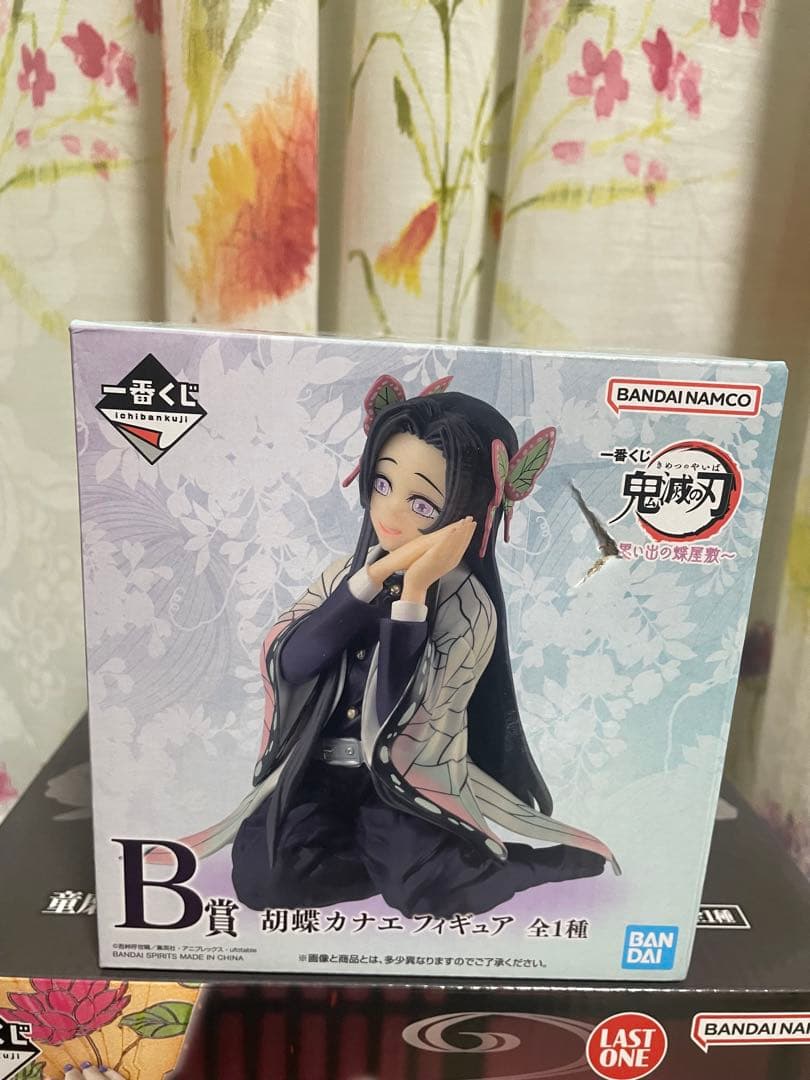 一番くじ　鬼滅の刃　ラストワン賞　童磨　フィギュア　B賞　胡蝶カナエ　フィギュア