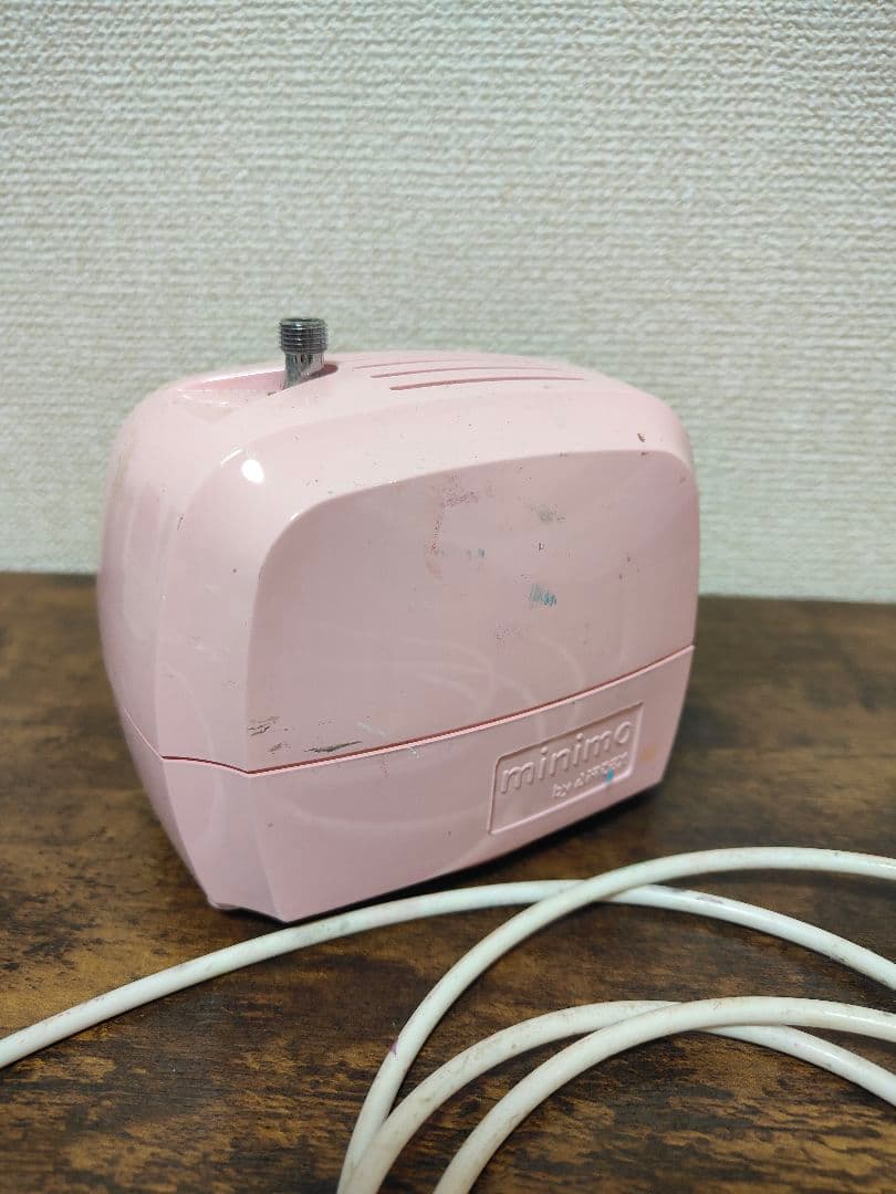 ジャンク品エアジェル エアブラシ エアガン 4本＋コンプレッサー＆おまけ多数