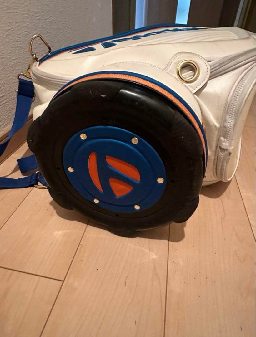 TaylorMade ツアーキャディバッグ 青/白