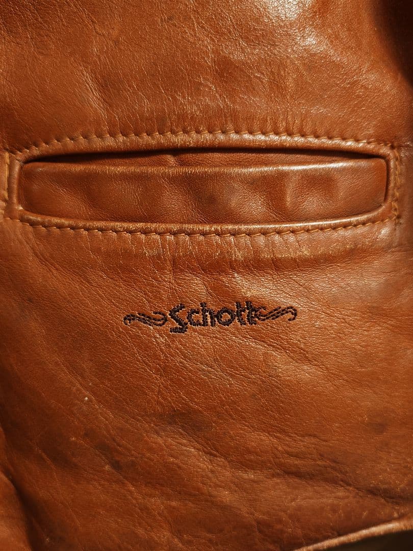 ぱ*ー様 80年90年代 ショット SCHOTT DOWN 2WAYダウンジャケ