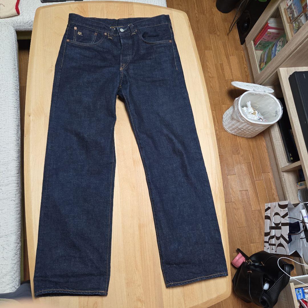 RRL ヴィンテージ5ポケット　セルビッチデニム