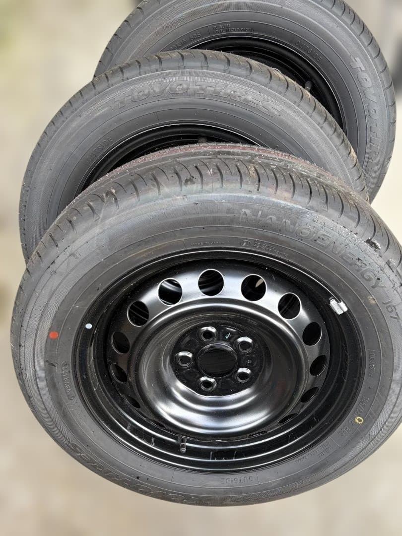 シエンタ10系新車はずし純正ホイールセット 1本目 4本同時購入願います