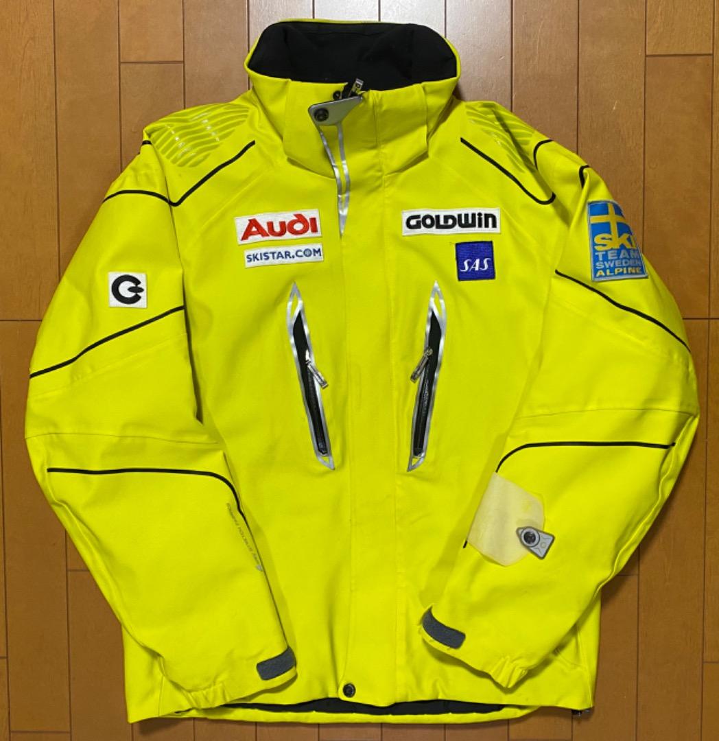 GOLDWIN スキーウェア ジャケット イエロー XL ユーズド