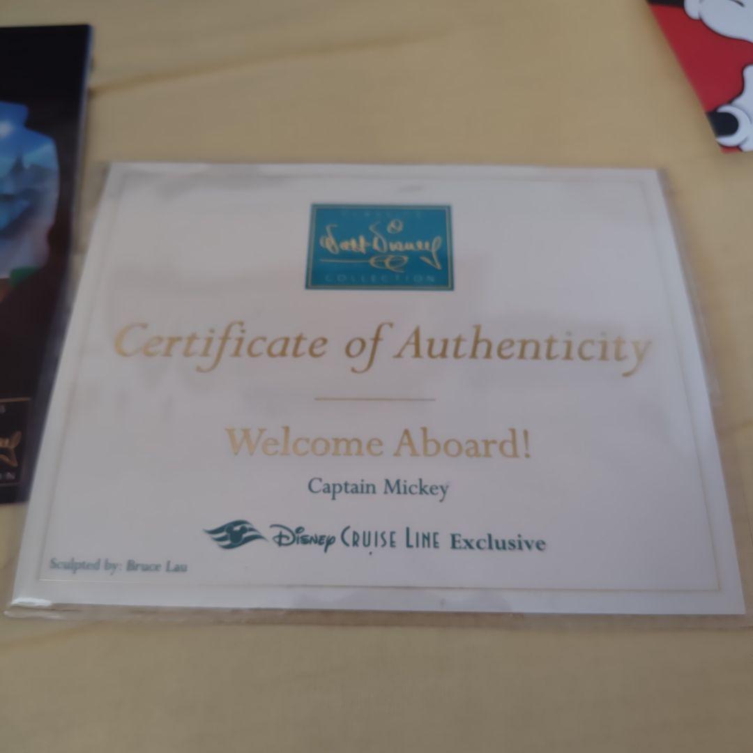 【希少・完品】WDCC　キャプテン・ミッキー　ディズニー・クルーズライン限定