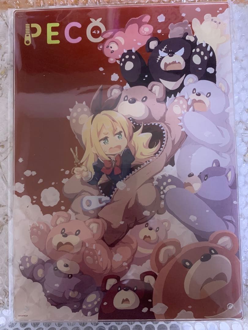 『15日までお値引』NEW GAME!! PECOペコ A4アクリルボード