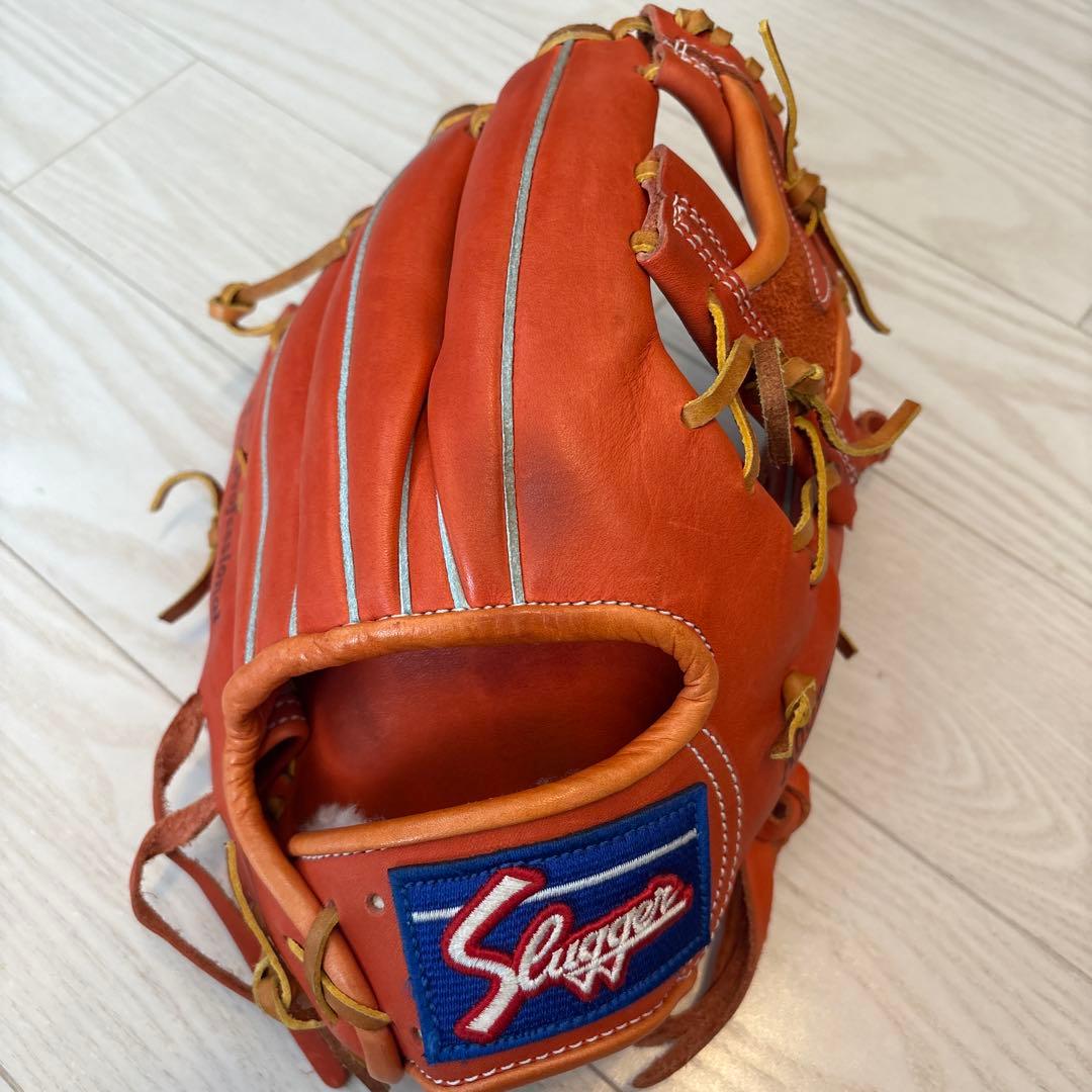 Slagger True Professional 軟式グローブ オレンジ