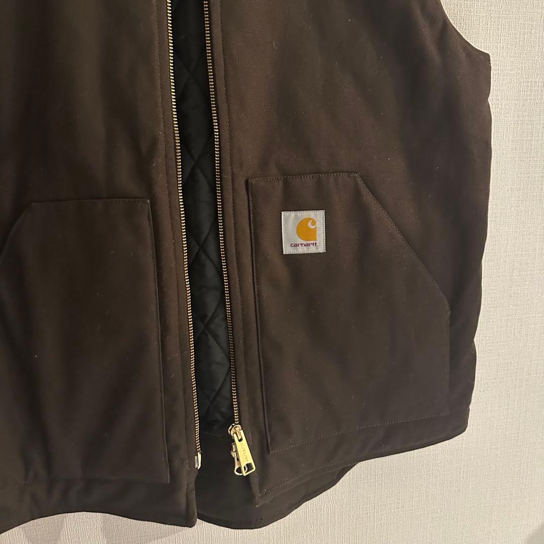 トップス carhartt wip CLASSIC VEST Tobacco