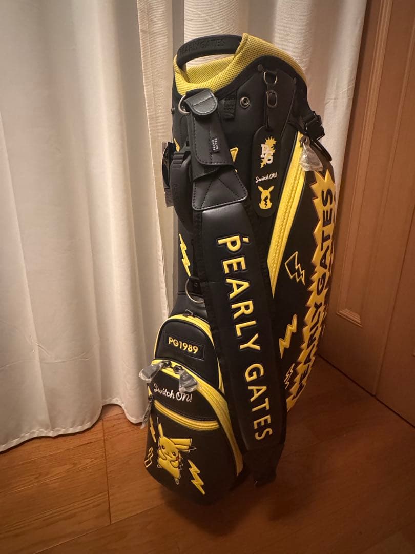 ゆ*ん様 PEARLYGATES ピカチュウ　スタンド式キャディバッグ46インチ