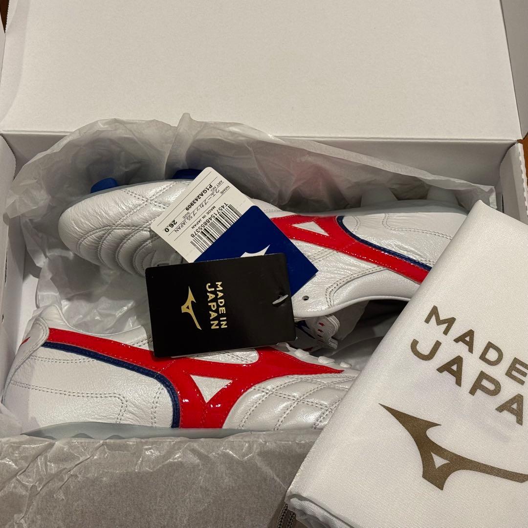 【新品・未使用品】ミズノ ウェーブカップSS JAPAN 26cm