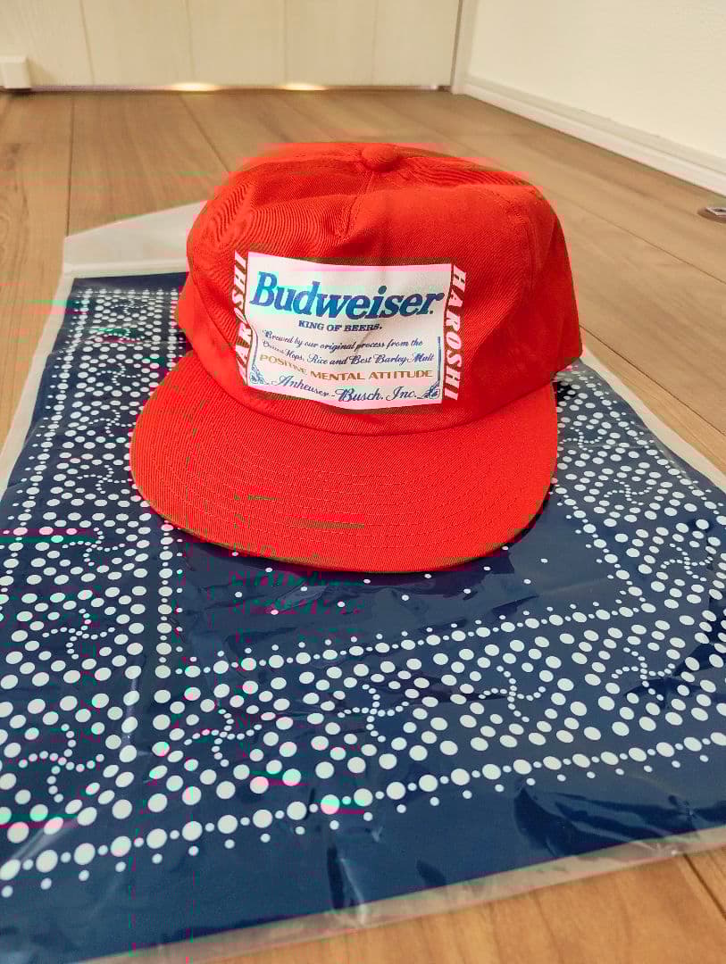 チャレンジャー　Budweiser　ハロシ　キャップ