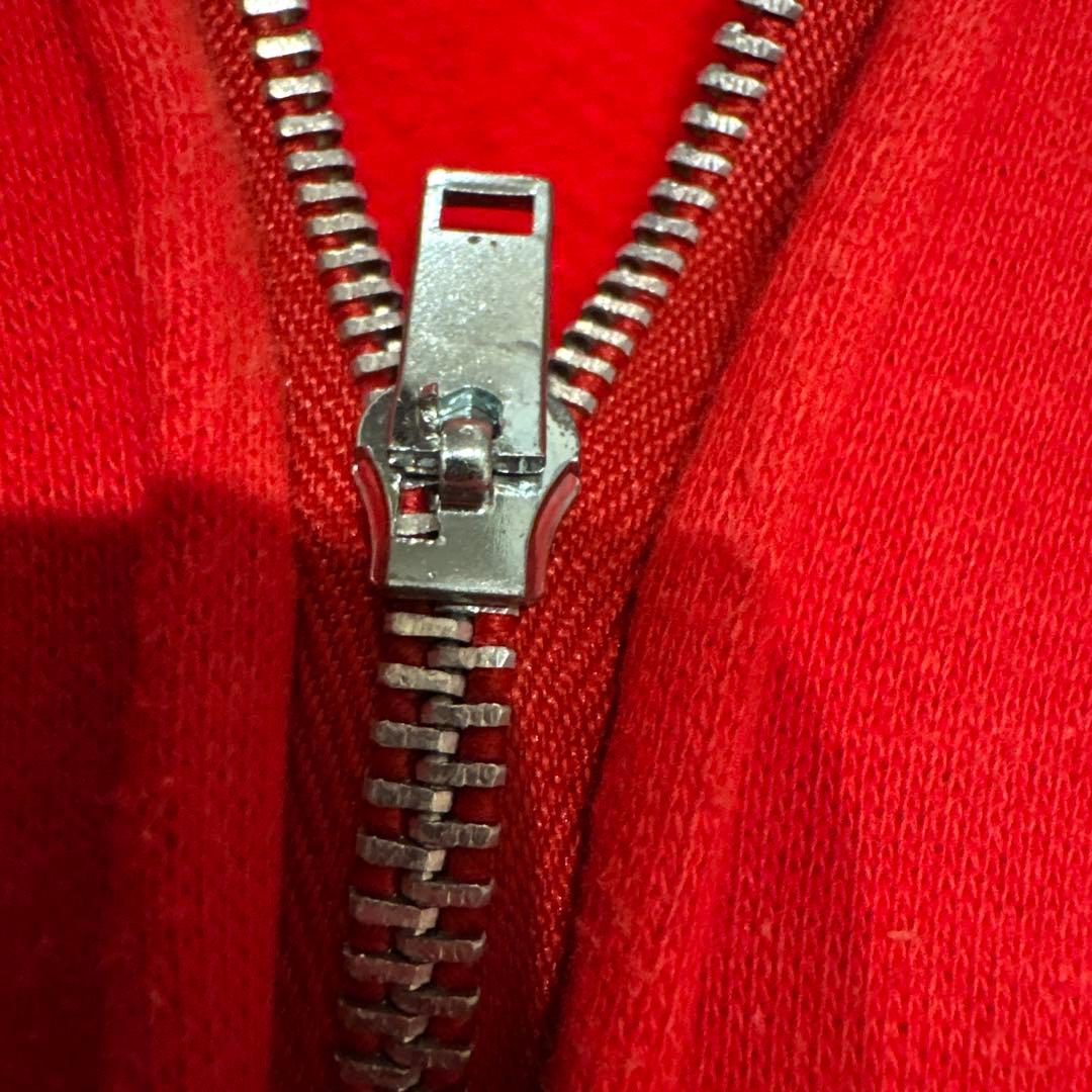 USA製　60s70s ジップパーカー片爪ジップ