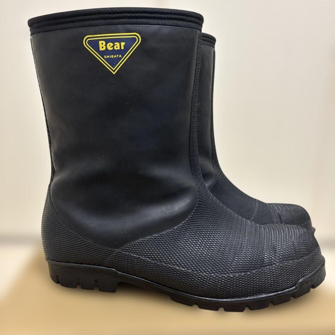シバタ工業　−40℃ 冷蔵庫長靴　Bear 安全靴　安全長靴