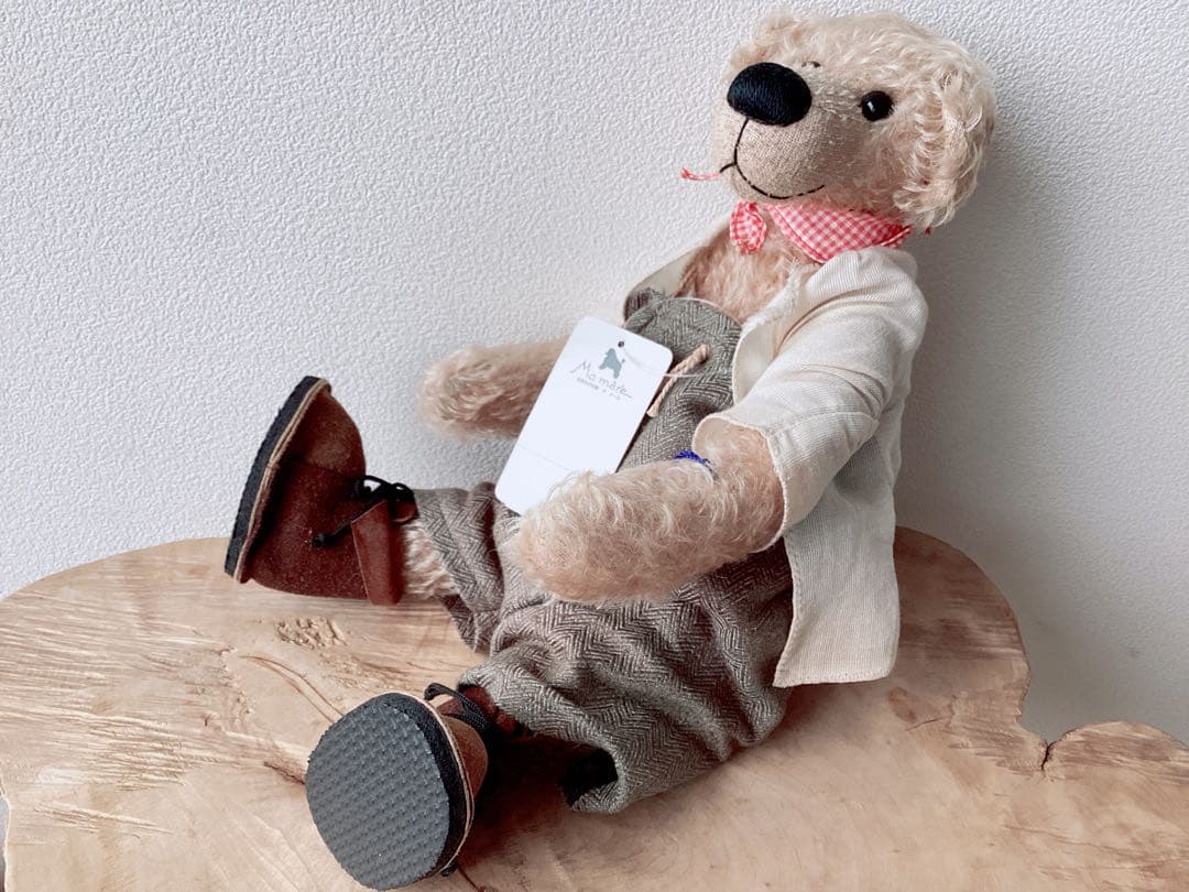 【CLEMENS】クレメンス　ドイツ　テディベア　全長31ｃｍ　定価38500円