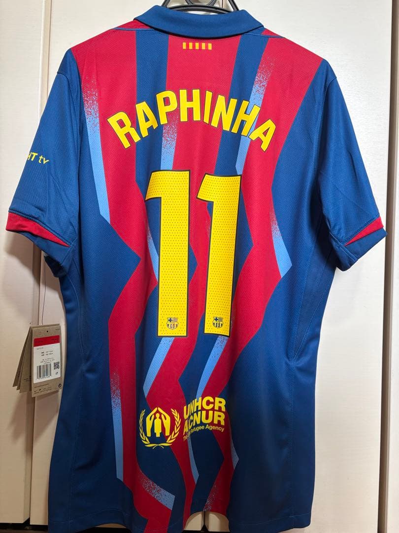 【完売品/美品】バルセロナ 25/26 4thユニフォーム #11 ハフィーニャ